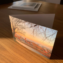 Load image into Gallery viewer, Guildford Winter Horizon by The Guildfordian Christmas Card 5 Pack