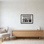 The Angel Hotel, Guildford — A3 (42×30cm, 17×12") Black Frame