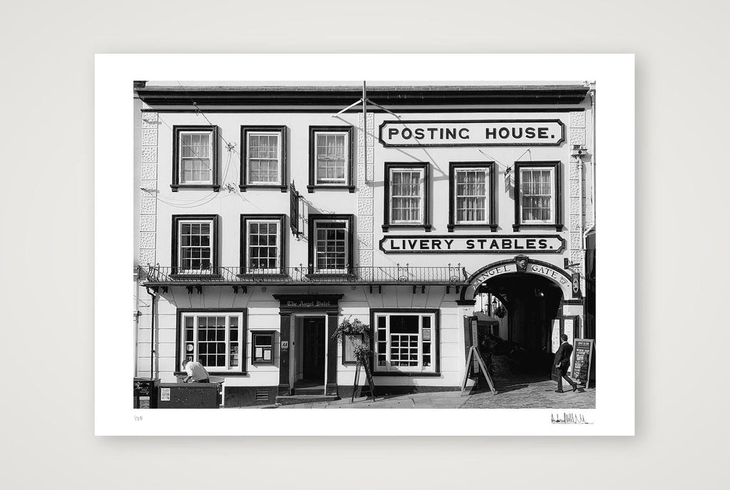 The Angel Hotel, Guildford — A3 (42×30cm, 17×12") Print only