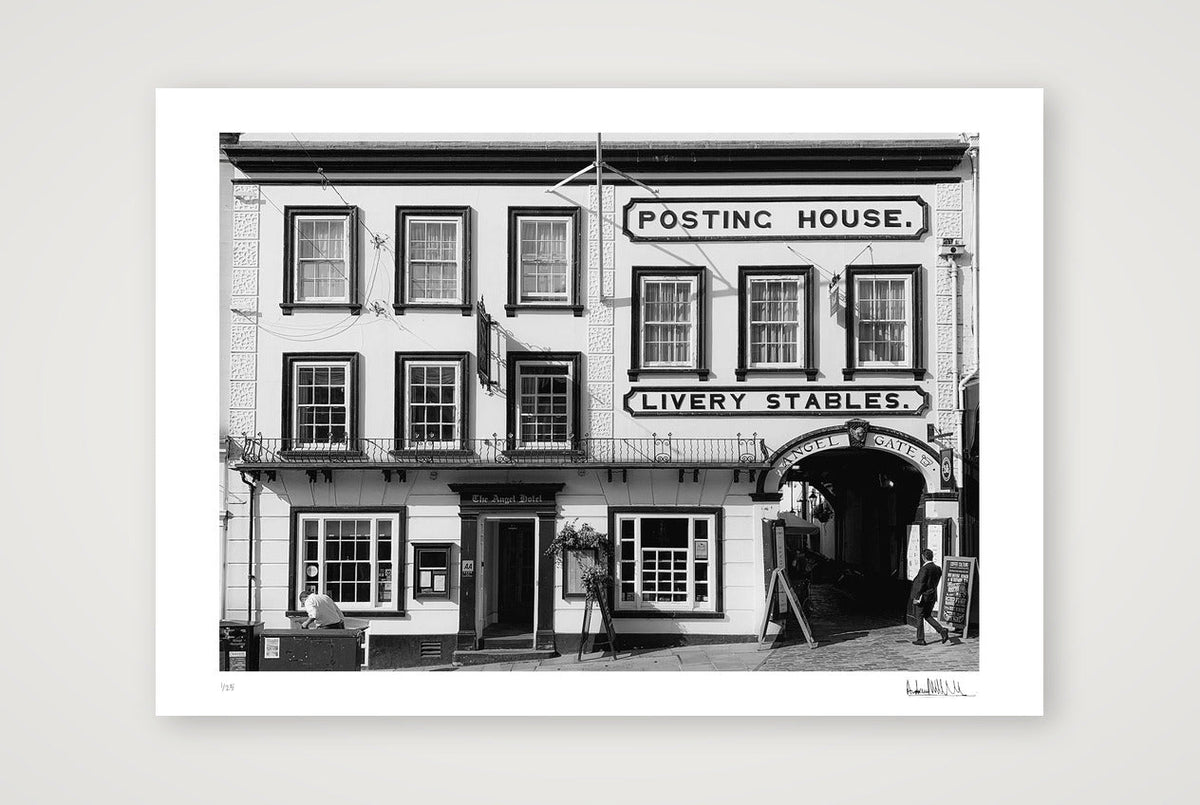 The Angel Hotel, Guildford — A3 (42×30cm, 17×12") Print only