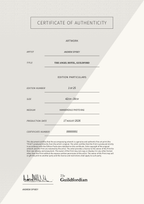 The Angel Hotel, Guildford — Certificate of Authenticity