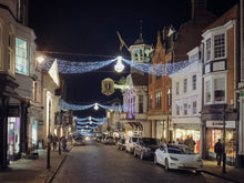 Load image into Gallery viewer, Guildford High Street by The Guildfordian Christmas Card 3 Pack

