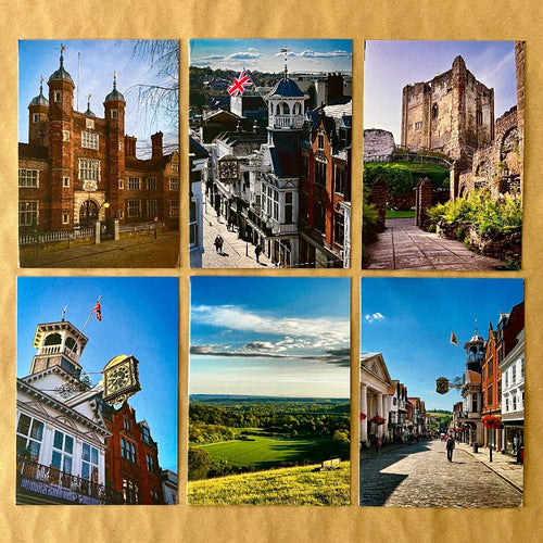 Guildford Greeting Cards by The Guildfordian 6 Pack