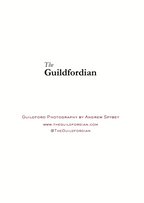 Guildford Festive Landmarks by The Guildfordian Christmas Card 4 Pack