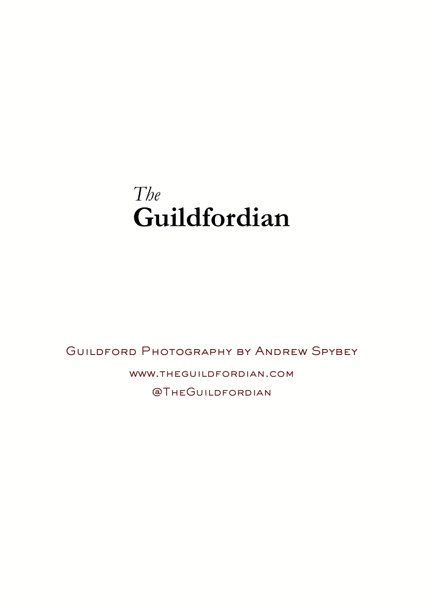 Guildford Festive Landmarks by The Guildfordian Christmas Card 4 Pack