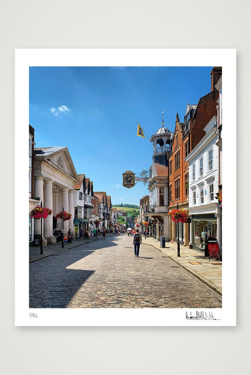 High Street, Guildford — 28×35cm, 11×14" Print only