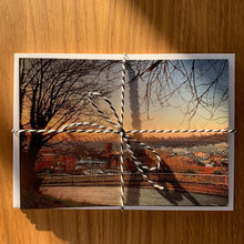 Load image into Gallery viewer, Guildford Winter Horizon by The Guildfordian Christmas Card 5 Pack
