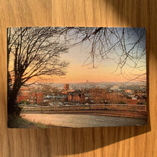 Load image into Gallery viewer, Guildford Winter Horizon by The Guildfordian Christmas Card 5 Pack
